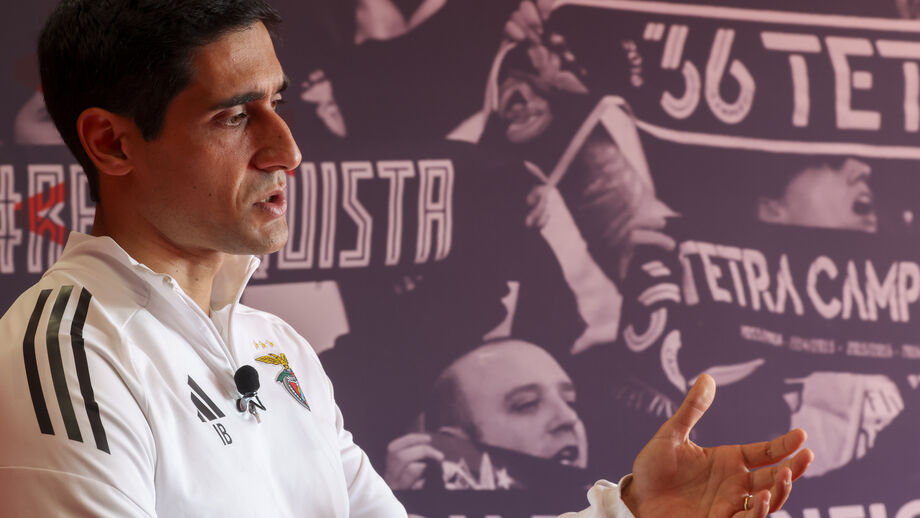 Ivan Baptista, treinador do Benfica feminino