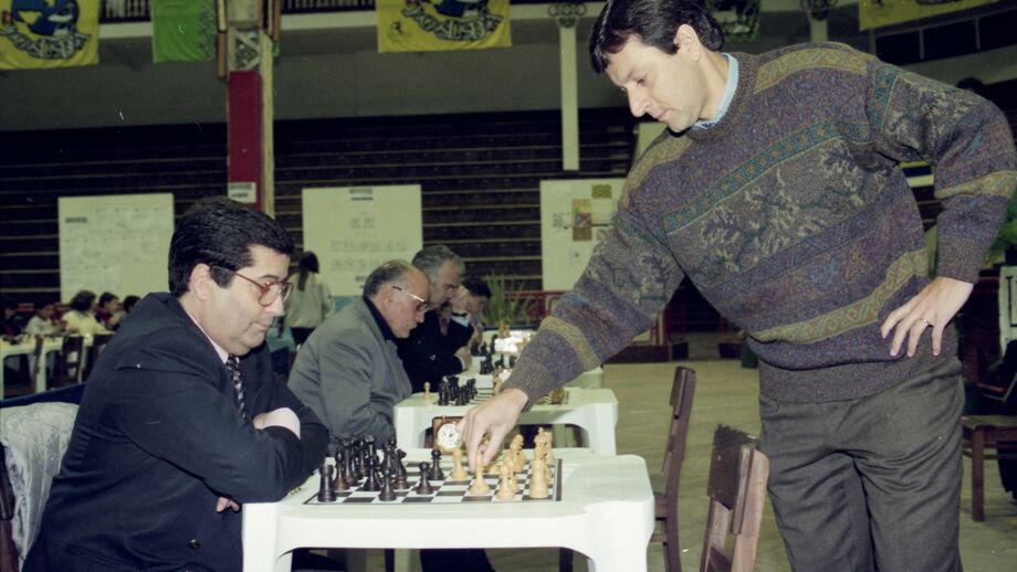 António Antunes e Ferreira do Amaral em 1996