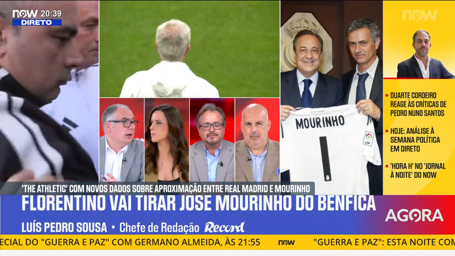 Chefe de redação do Record diz que presidente do Real Madrid tem em conta a opinião dos jogadores