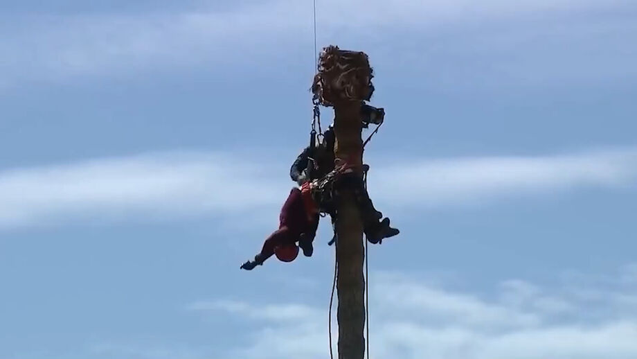 Transportado em estado crítico