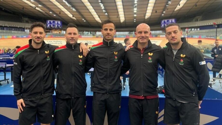 Marcos Freitas, Tiago Apolónia e João Geraldo no Mundial de Ténis de Mesa