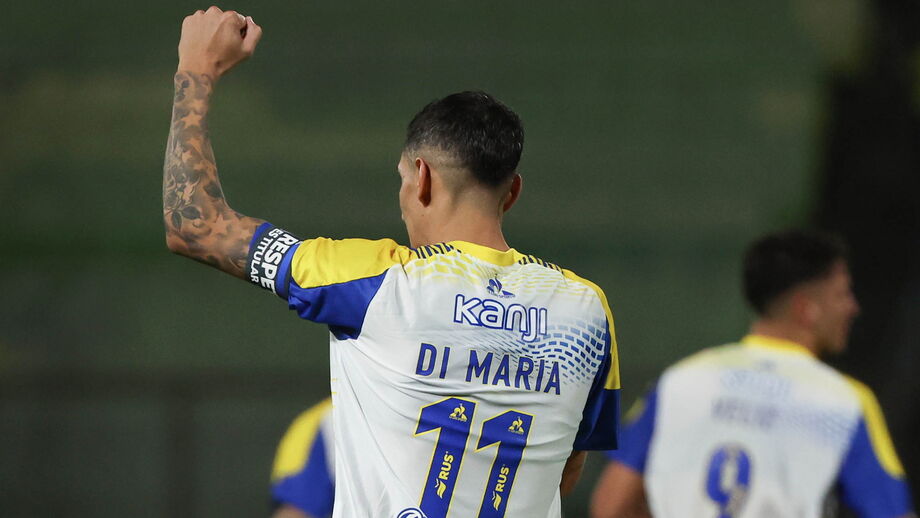 Di Maria marcou na Libertadores pela primeira vez