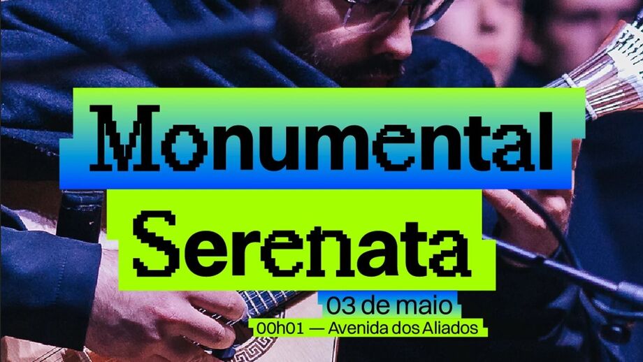 Serenata monumental agendada para 3 de maio na Avenida dos Aliados, no Porto