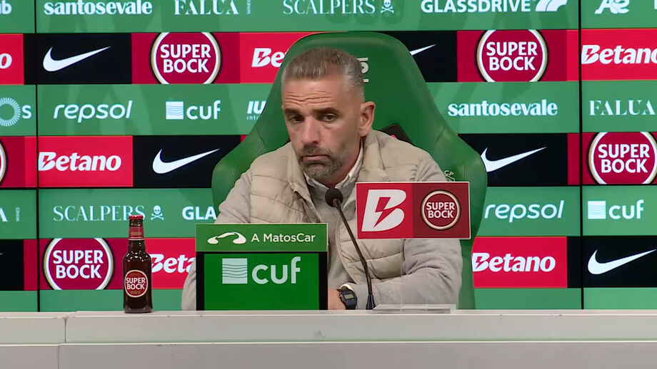 Técnico falou ainda do momento menos bom da equipa e pede que não haja desconfiança da equipa