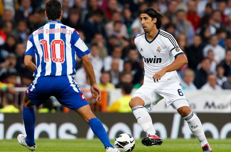 Khedira quando alinhava nos merengues