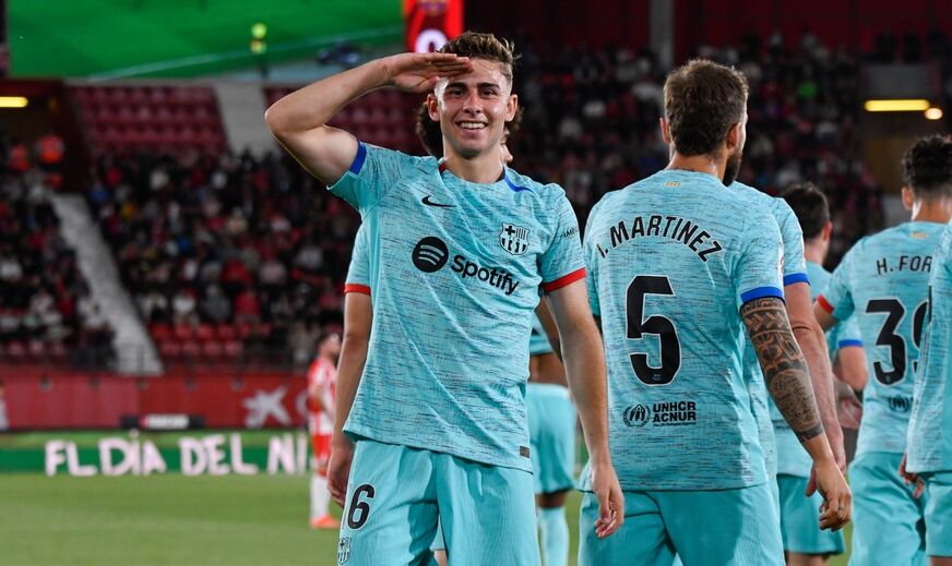 Fermín é figura do Barcelona