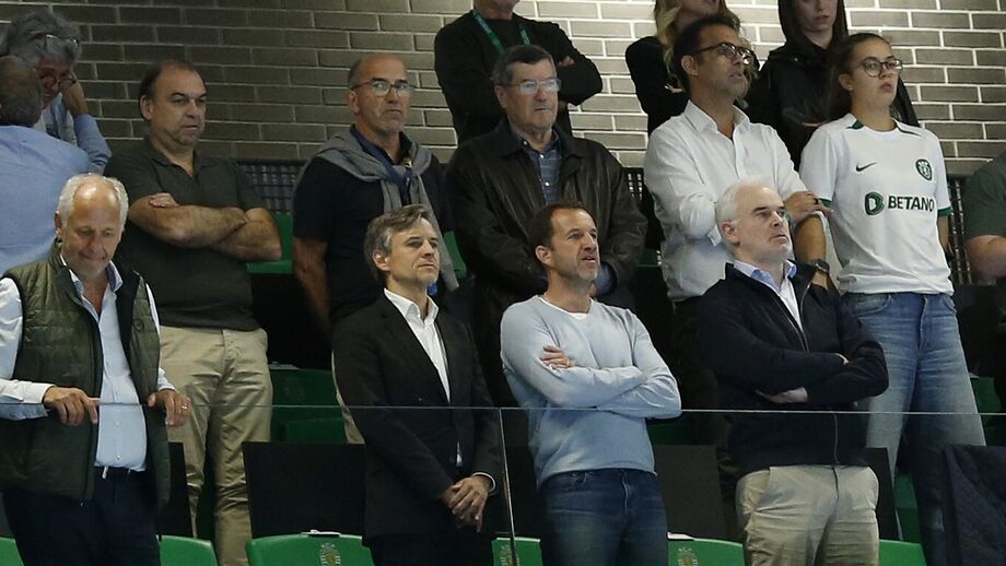 Frederico Varandas no Sporting-Wisla Plock