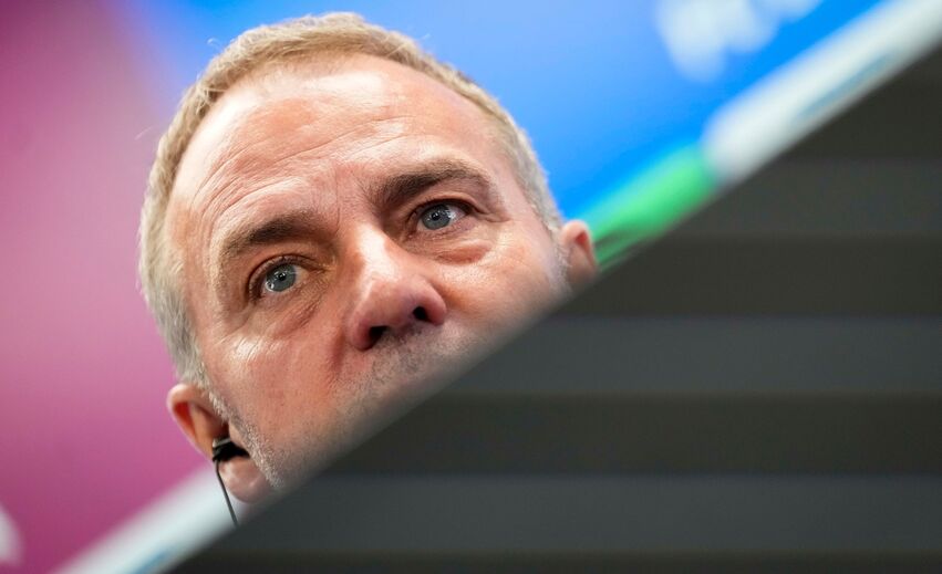 Flick na conferência do Barça