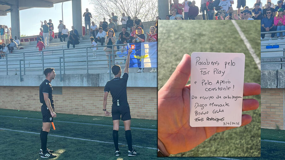 Santa Clara recebe felicitações pelo fair play e apoio constante