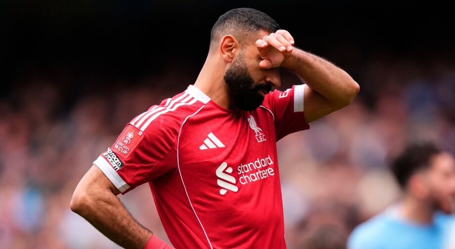 Salah no Manchester City-Liverpool