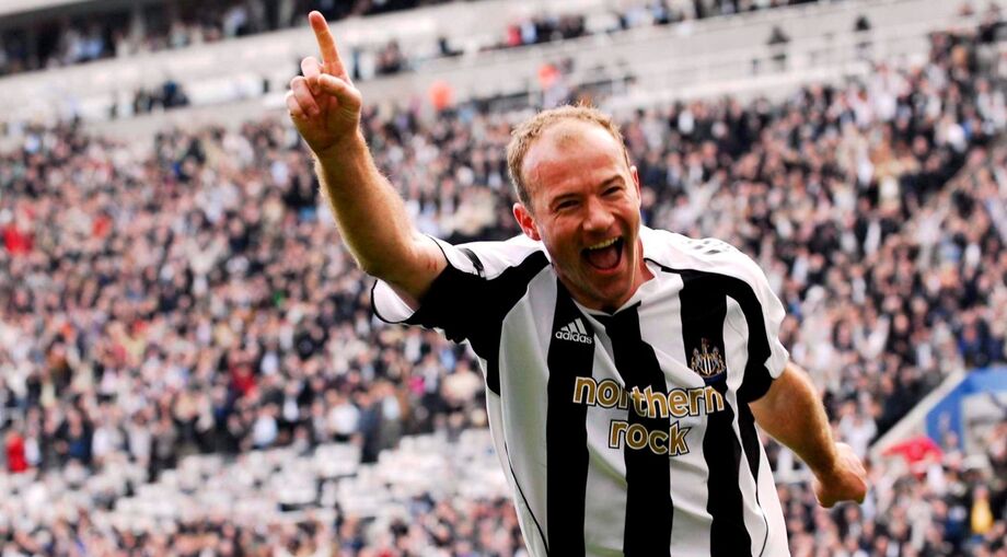Alan Shearer nos tempos de jogador