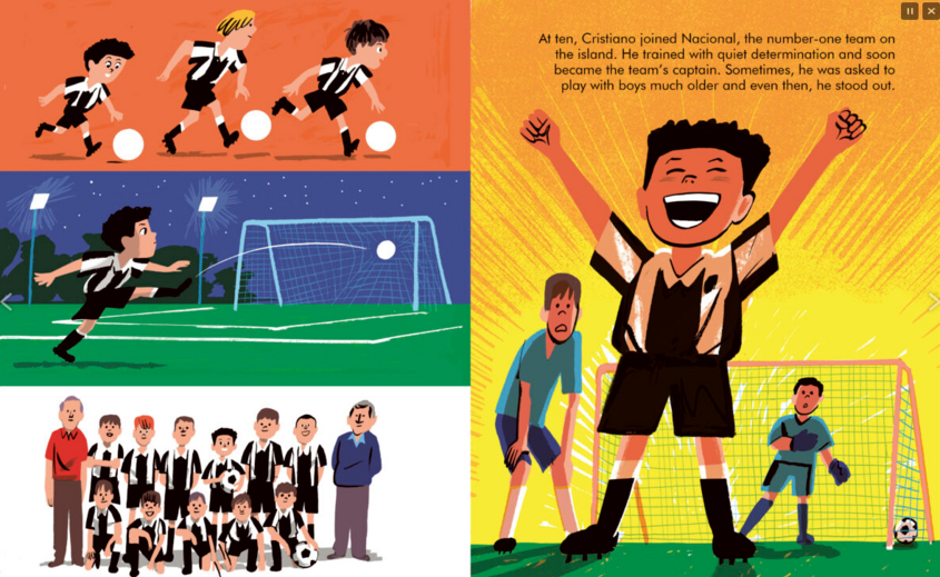 'Meninos Pequenos, Grandes Sonhos' com Cristiano Ronaldo