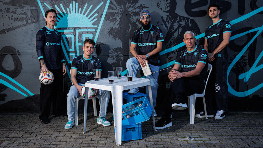 Campanha também inclui mural no Estádio António Coimbra da Mota