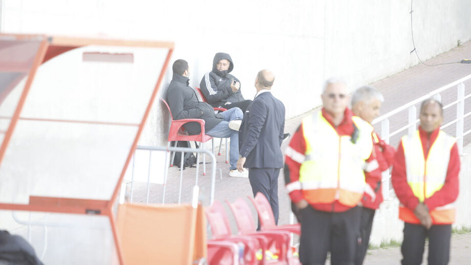 Mourinho a ver jogo da equipa B