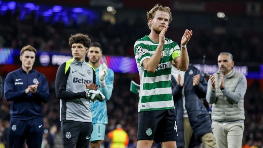 Hjulmand agradece apoio dos adeptos após jogo com o Arsenal