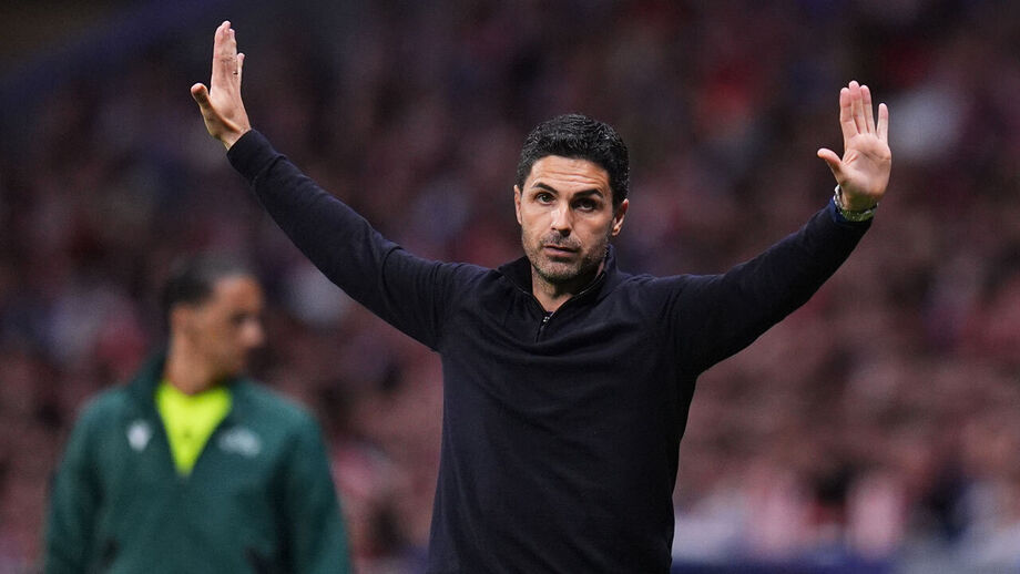 Arteta contesta decisão do árbitro