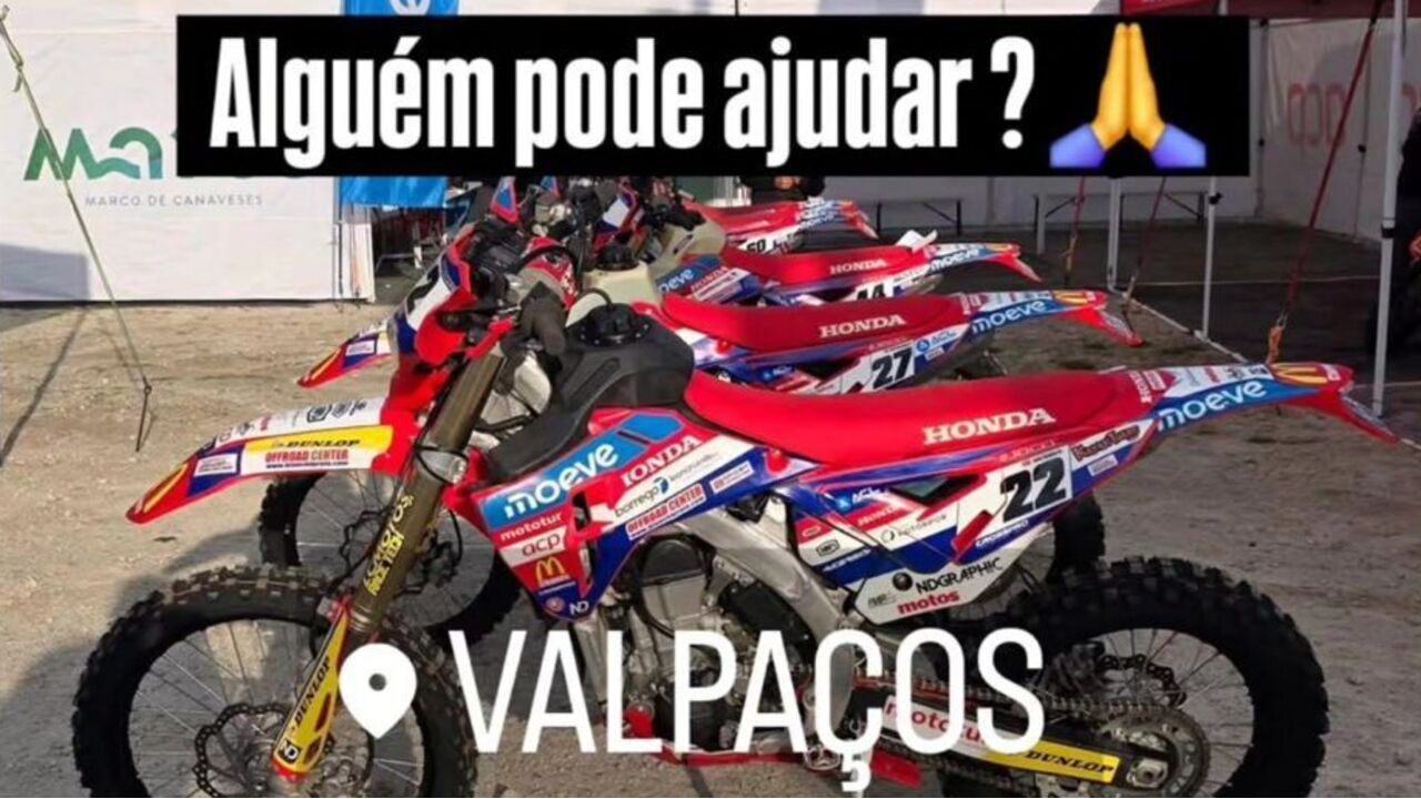 Moto roubada em Valpaços