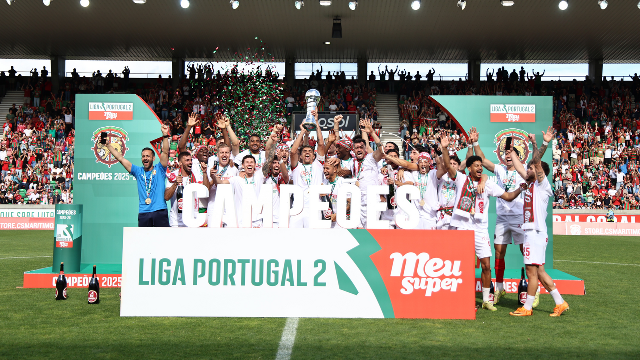 Marítimo Campeão da Liga Portugal Meu Super 2025/26