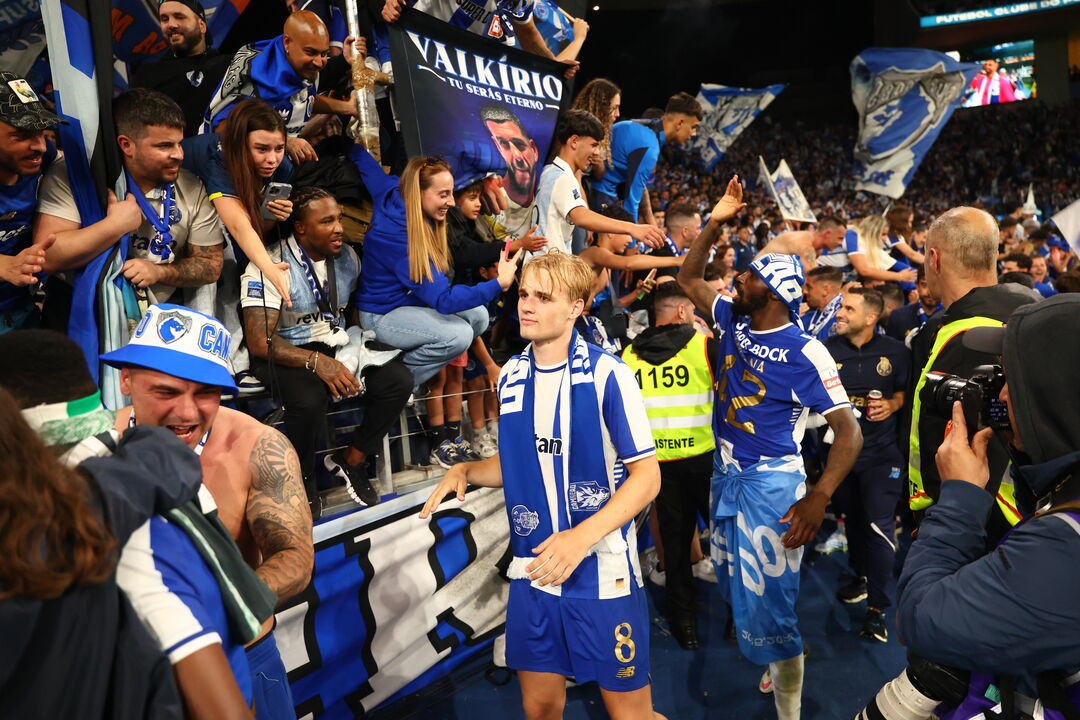 As imagens da festa do FC Porto campeão no Dragão