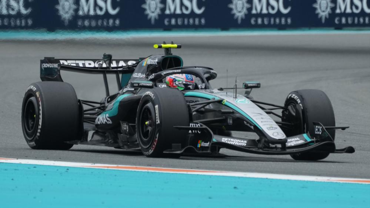 Kimi Antonelli durante o GP de Miami