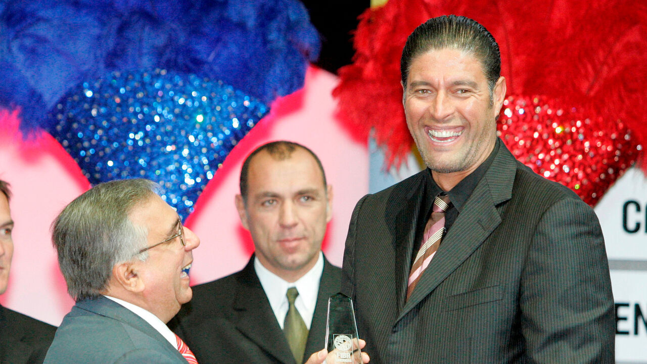 Piculín Ortiz quando foi introduzido no FIBA Hall of Fame
