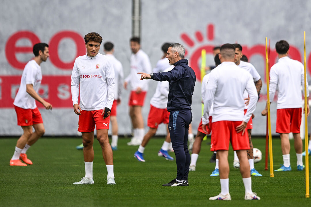 Treino do Sp. Braga