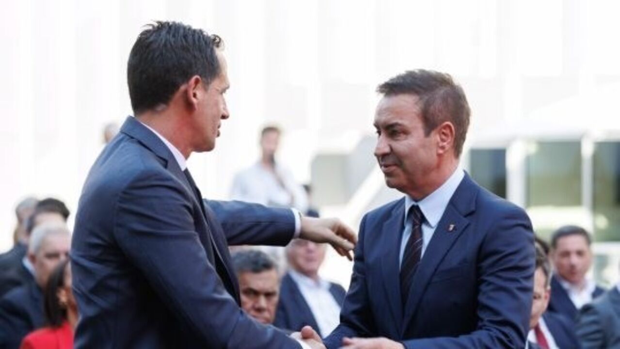 Pedro Proença e António Salvador