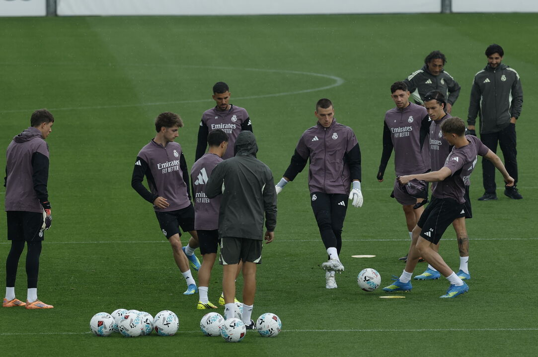 Treino do Real Madrid