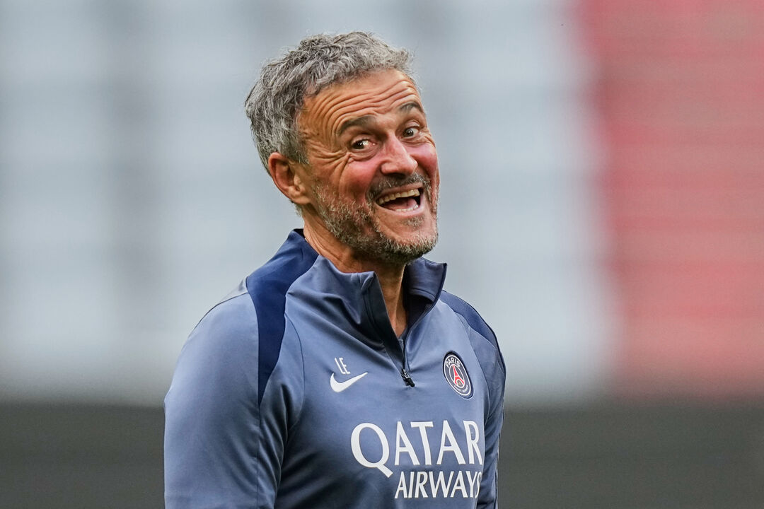 Luis Enrique, treinador do PSG