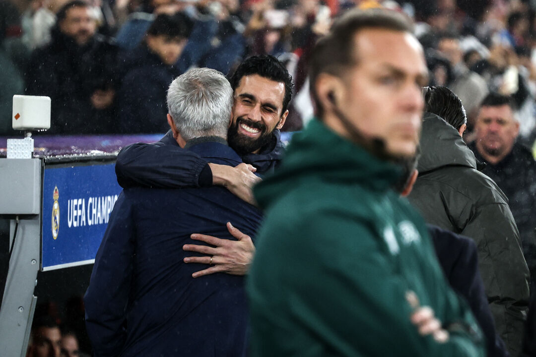 Mourinho com Arbeloa