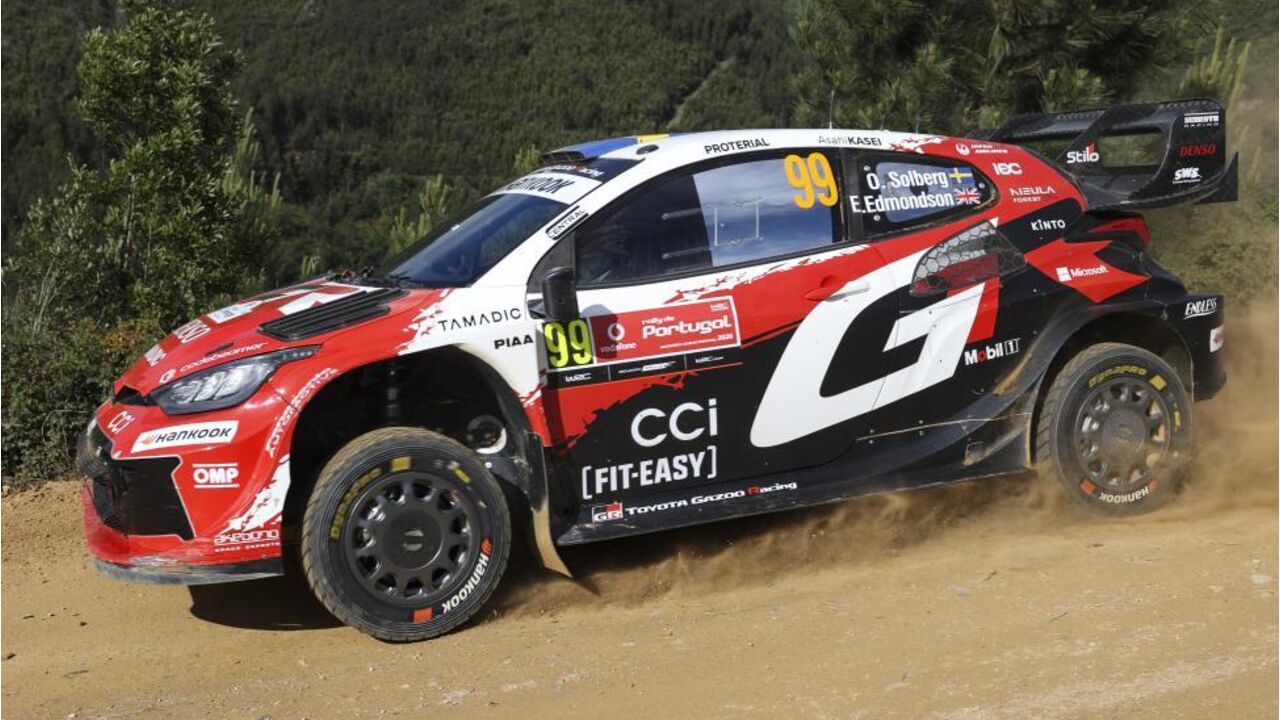 Oliver Solberg, Rali Portugal