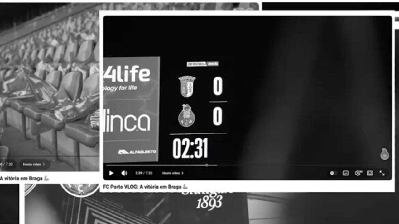 FC Porto partilha vlog da vitória em Braga com referências constantes aos números 2 e 31