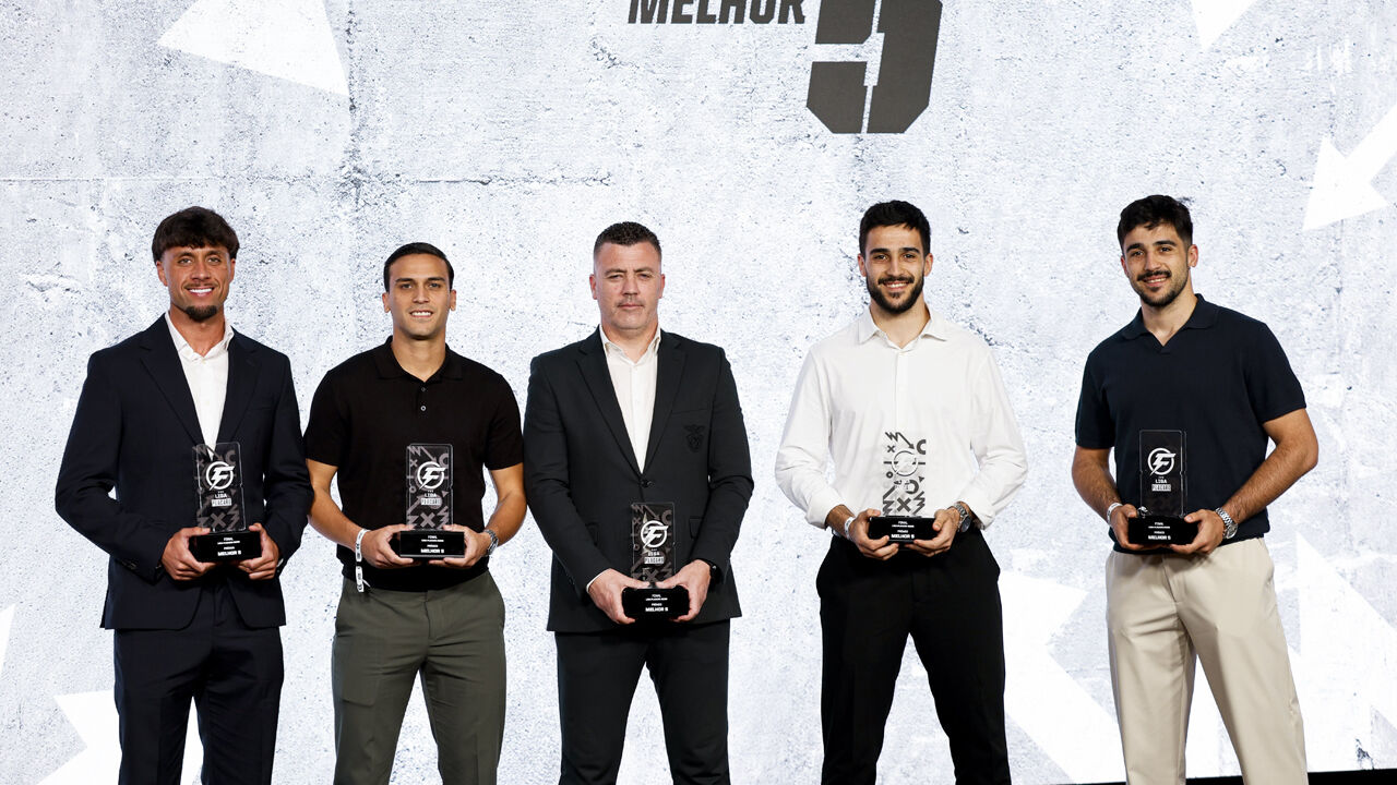 Sporting com dois jogadores no cinco ideal da fase regular, campeão Benfica com apenas um