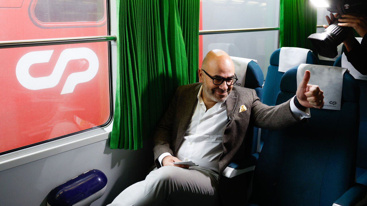 Miguel Pinto Luz, ministro das Infraestruturas e Habitação, tem dado a cara pelos investimentos na ferrovia
