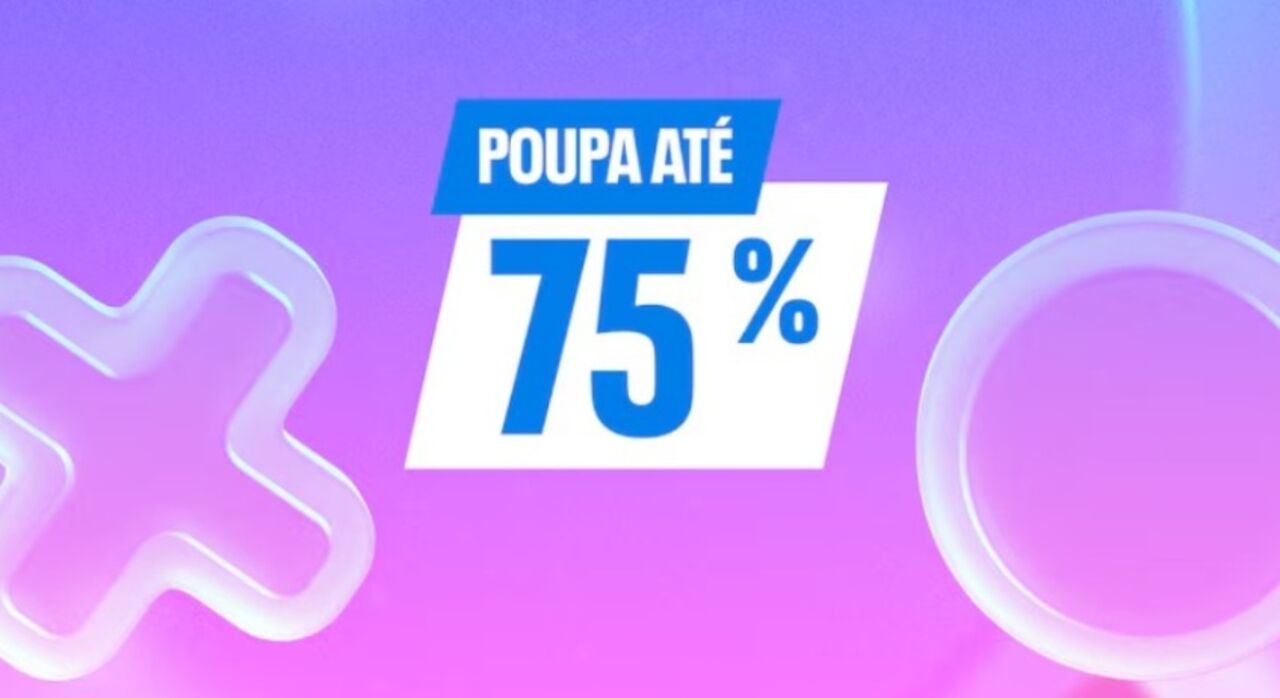 PS Store oferece descontos até 75% em jogos