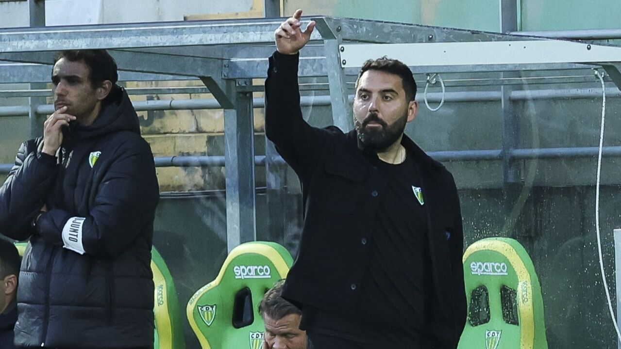 Gonçalo Feio, treinador do Tondela
