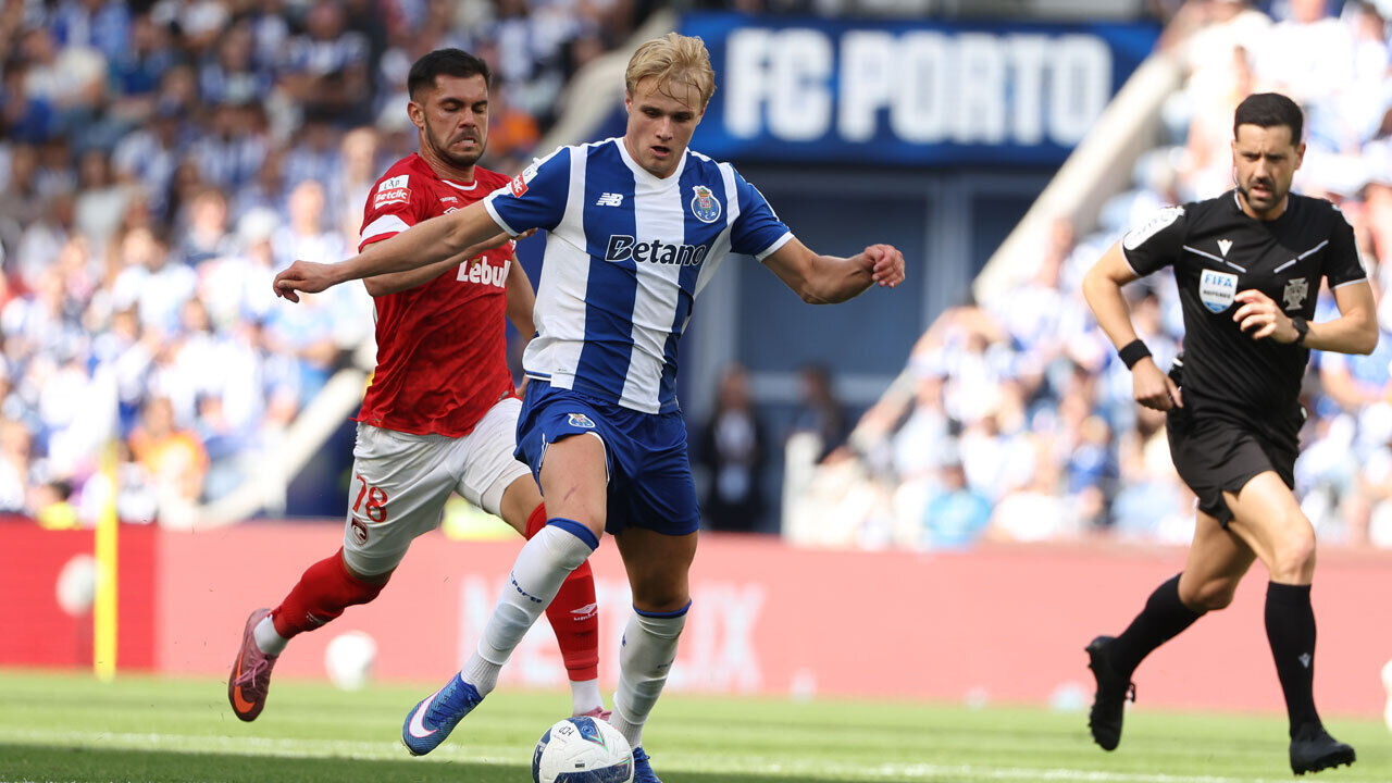 João Gonçalves no FC Porto-Santa Clara