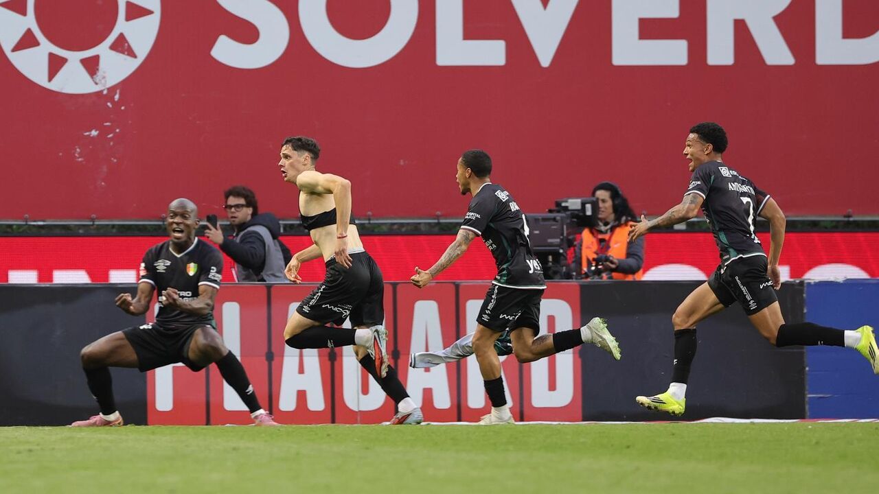Lekovic, E. Amadora, jogo em Braga