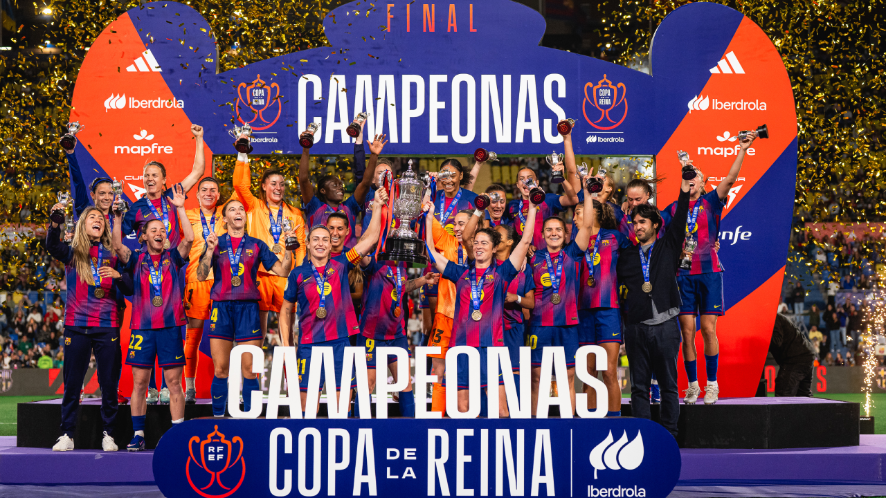 Barcelona de Kika Nazareth conquista Taça da Rainha