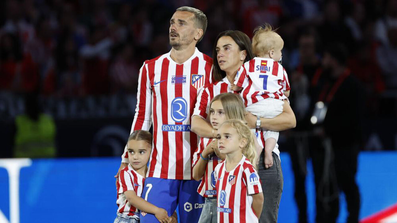 Griezmann despediu-se emocionado do At. Madrid