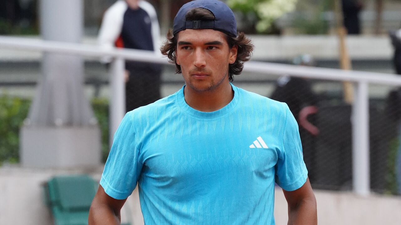 Taylor Fritz no torneio de Roland Garros, em Paris