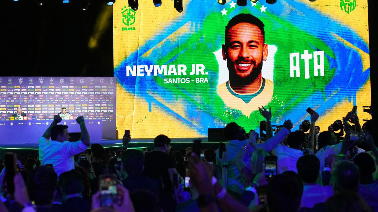 Neymar foi um dos convocados de Carlo Ancelotti para o Mundial'2026