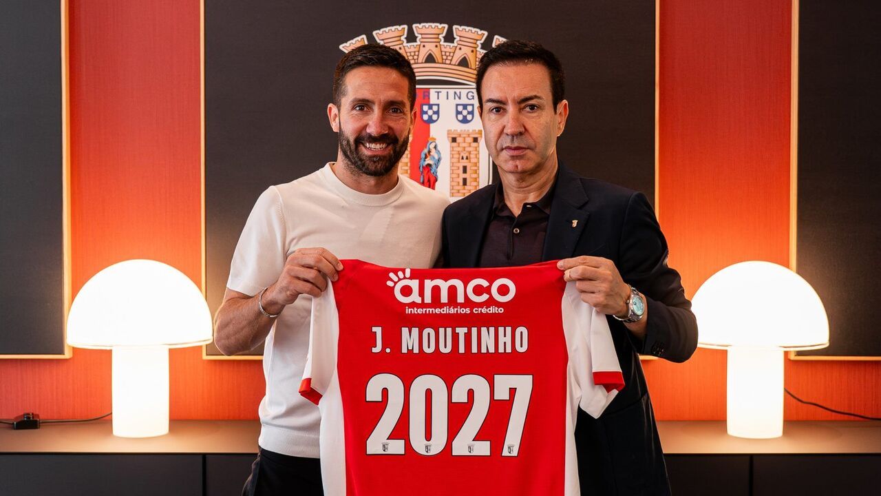 João Moutinho prolonga contrato com o Sp. Braga até 2027