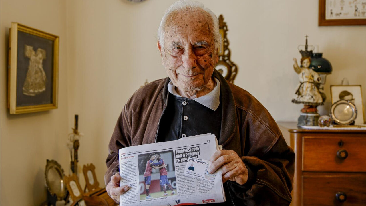 Manuel Rosado, sócio n.º 1 do Torreense