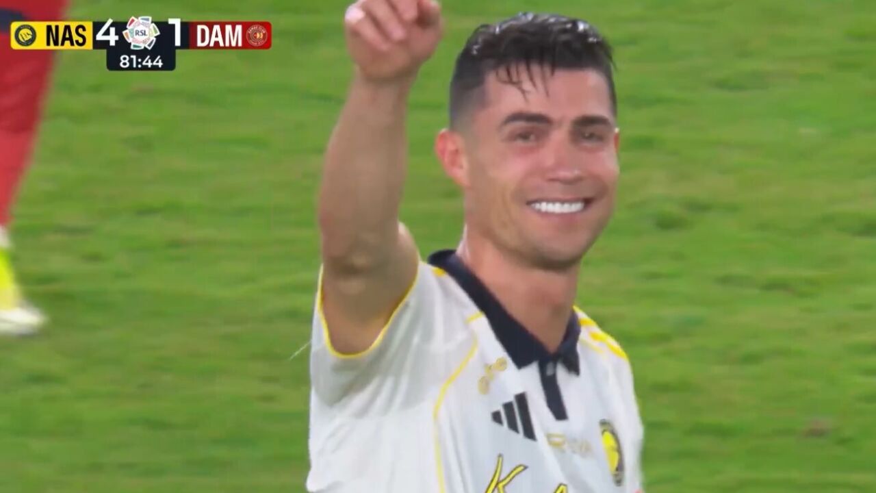 Cristiano Ronaldo em lágrimas