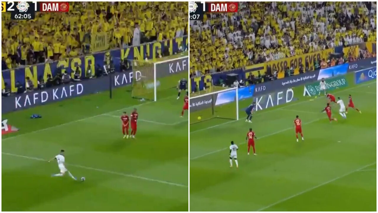 Cristiano Ronaldo bisou na goleada do Al Nassr frente ao Damac e foi assim decisivo na conquista do título saudita