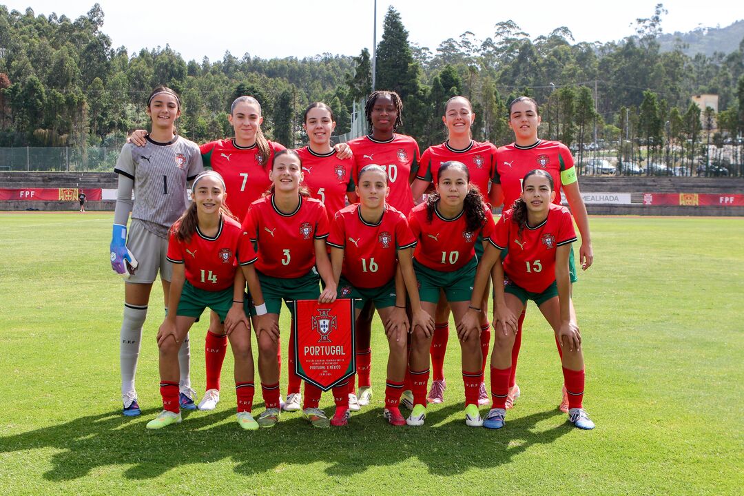 Portugal vence México no torneio de preparação sub-15 feminino no Luso
