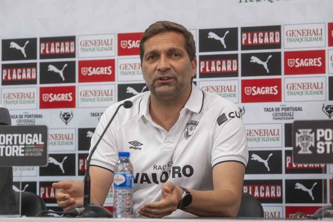 Luís Tralhão  na antevisão ao jogo com o Sporting