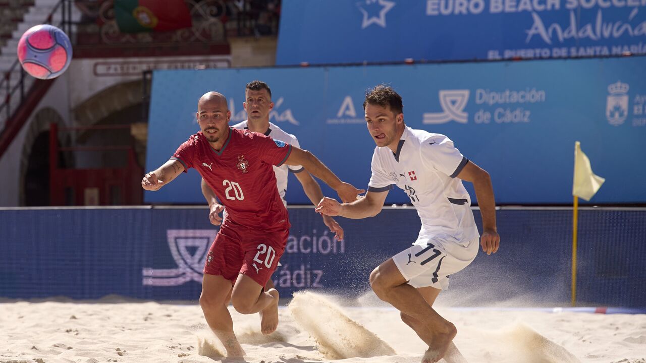 Portugal disputa final da Liga Europeia de futebol de praia