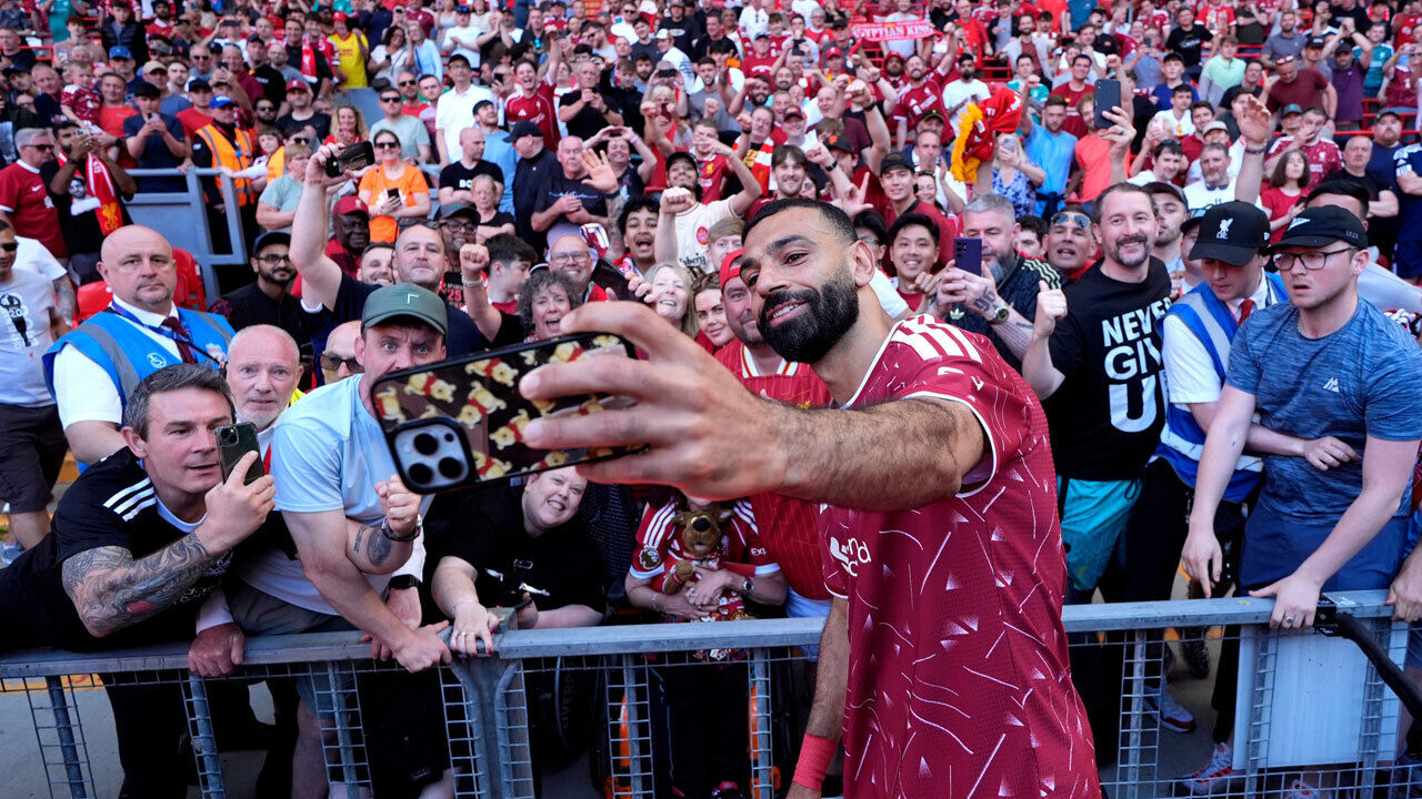 Salah despediu-se do Liverpool
